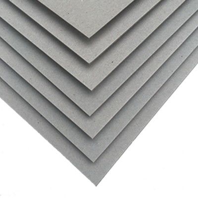 Grijs karton 500 gm gerecycled gelamineerd grijs kartonnen plaatpapier