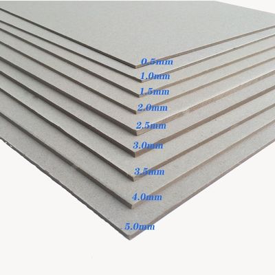 Groothandel Hoogwaardig vouwbestendige 1~3 mm velden Grijs papier