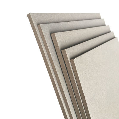 Recycled Cardboard Paper 1.3mm Rigid Grey Cardboard Sheets 820gsm Hard Cardboard