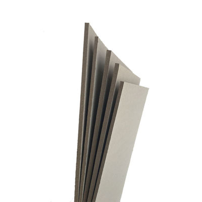 Recycled Cardboard Paper 1.3mm Rigid Grey Cardboard Sheets 820gsm Hard Cardboard