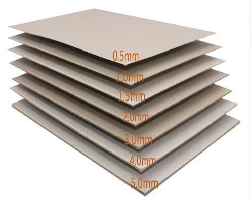 Groothandel China Leverancier Reclame Foam Folder Frame Back Panel Grijs karton
