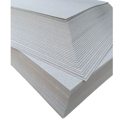 Fabriekslevering 787*1092 mm grijs karton papier grijs splijtplank in rollen of in vellen