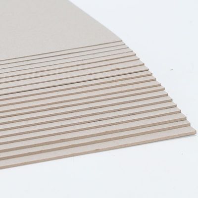 1 mm 1,5 mm 2 mm grijs kartonnen vellen Anti Curl Duplex karton met eenzijdige coating