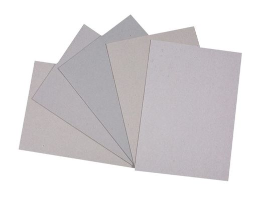 Gemengde pulp grijs karton papierplaten aangepast duplex grijs achterplaat
