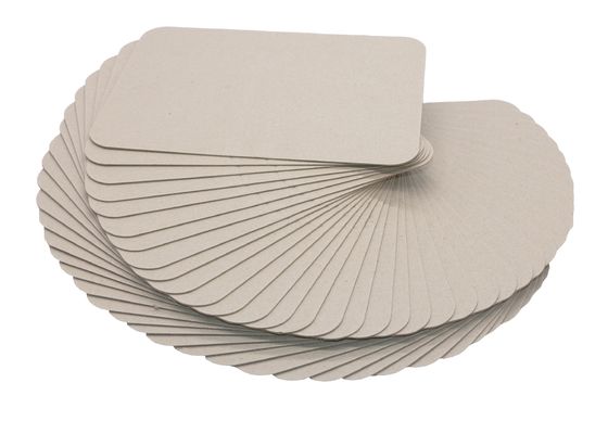 Chemisch-mechanisch pulp grijs kartonpapier gemaakt van gerecycled pulp met en Pulp Style