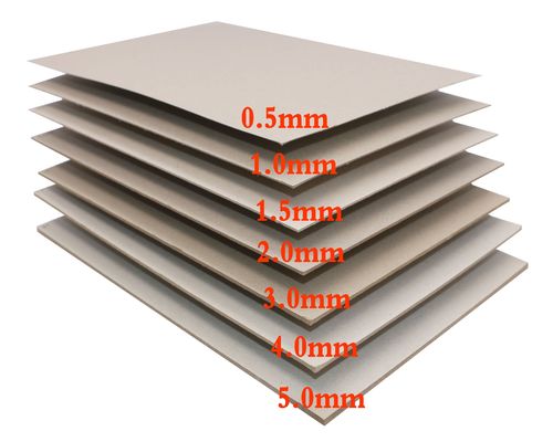 Fabrieksop maat 300g 650g Grijs bord en maten 787*1092mm Grijs papier