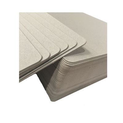 Vochtbestendige 320 gram grijs karton grijs kartonplaten met een zijde PE-gecoat