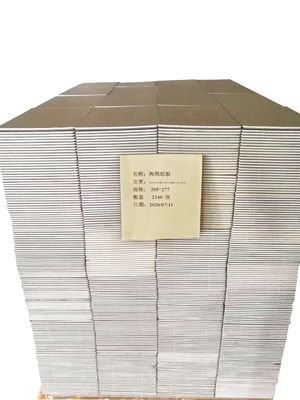 Op maat gemaakte dikke grijze chipboard kartonnen papierplaten ongecoat grijs karton