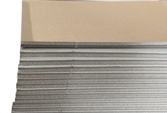 Op maat gemaakte dikke grijze chipboard kartonnen papierplaten ongecoat grijs karton