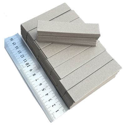 Papierpulp Grijze papierplaten voor boekomslag of meubelbackboards