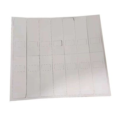 Duplexbord met grijze achterzijde chipboard 2 mm karton 2,4 mm Recyclingpapier