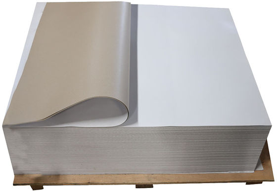 Goedkope kant wit bekleed met grijze achterkant in plaat Ream Pack Duplex Board