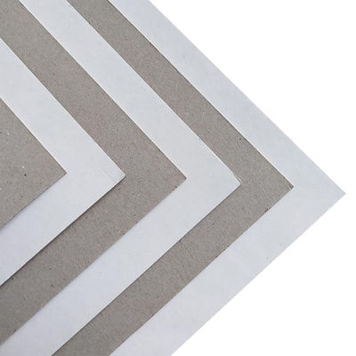 Duplexplaat met grijze rug Duplexplaat met grijze rug bekleed duplex kartonpapier