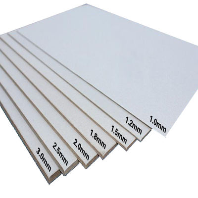 Duplexplaat met grijze rug Duplexplaat met grijze rug bekleed duplex kartonpapier