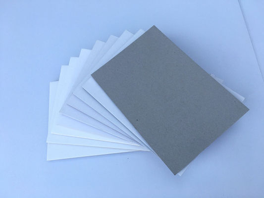 Warm verkrijgen 250gm Export Gecoat karton Karton Papier Gecoat duplex karton Grijzige rug Witte rug