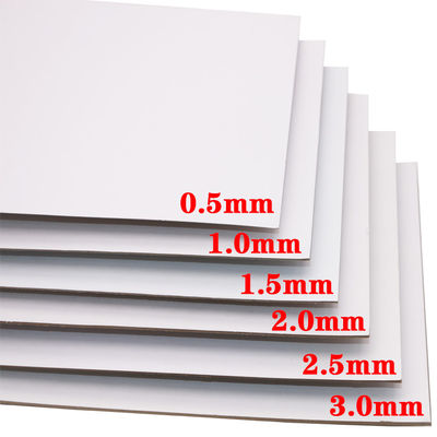 Gepersonaliseerde grootte Duplex Board Grijzige achterzijde Fabrikanten met Kaolinitcoating