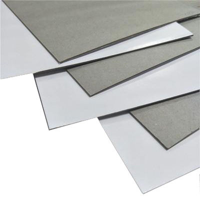 Glanz oppervlak enkelzijdig coating duplex kartonpapier voor duurzame verpakking