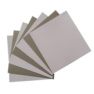 Gepersonaliseerd bedekt duplex karton papierrol B A AA AAA Graad grijs karton papier