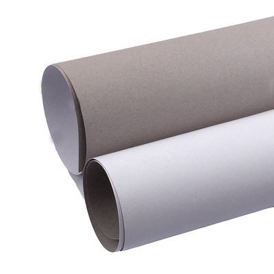 Gelaagd duplex kartonpapier met grijs en witte achterzijde voor verschillende vormen