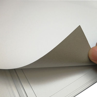 Glanz oppervlak bekleed duplex papierbord met grijze rug OEM ODM service