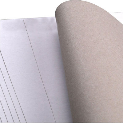 Glanz oppervlak bekleed duplex papierbord met grijze rug OEM ODM service