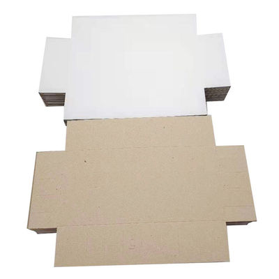 Recycle 400G Wit Grijzige Achter Duplex Board, Duplex Paperboard Custom Shape