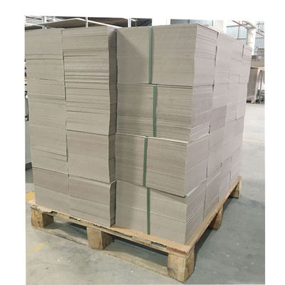 Wit bekleed duplexbord met grijze achterzijde, blanke papierplaten van gemengde pulp.