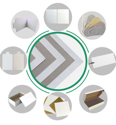 Dossiermap Grijz karton Papier Offsetdruk Dubbelgrijz karton