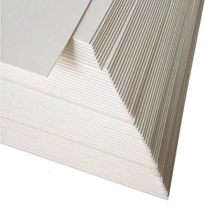 Eenzijdig bekleed ivoren kartonpapier 170 gsm-400 gsm Wit FBB kartonpapier voor chemische doeleinden