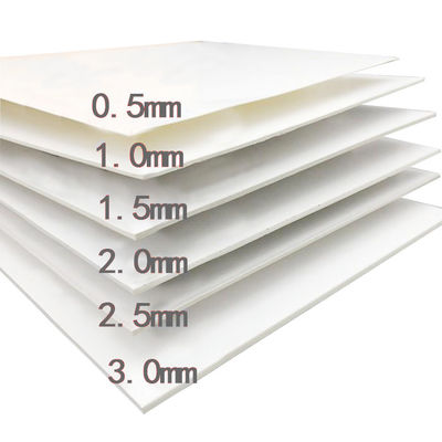 Anti-curl bekleed ivoorplaat aangepast vorm gerecycled FBB papierplaat