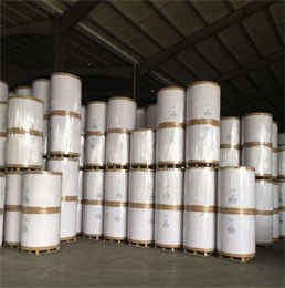 Recycled Mixed Pulp Glossy Paper C1S White Card Board Paper