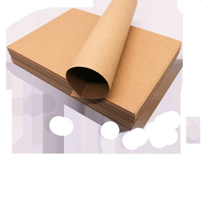 Hoge intensiteit bruin verpakkingspapier gerecycled kraft liner papier karton