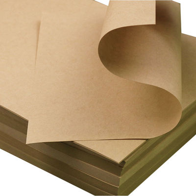 Multifunctioneel kraftpapier 35 gsm in rollen 70x70 cm kraft chipboard papier