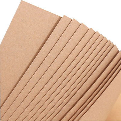 Gepersonaliseerd PE-gecoat kraftbordpapier Bruin Glanzend of Matte Afwerking