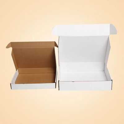 OEM stijve papier gegolfde kartonnen dozen met deksels voor cadeauverpakkingen