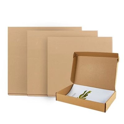 Groothandel Eco-vriendelijke kartonnen papieren doos voor verzending Postverpakking