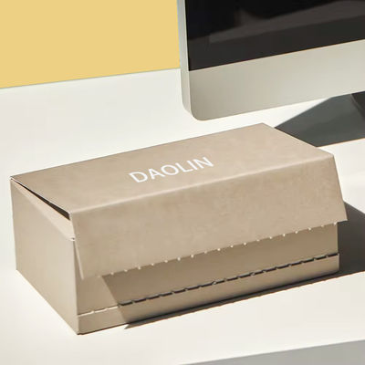 Geaffineerde doos met rits Custom Moving Box Shipping Boxes Geaffineerde dozen met rits