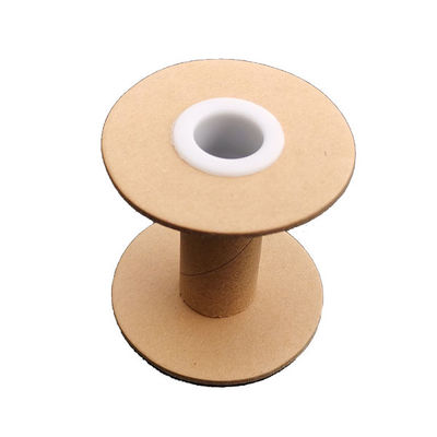 Gepersonaliseerde kraftpapierdraad spoel gerecycled karton spoelen