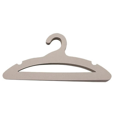 Biologisch afbreekbare witte kartonnen papieren hanger voor jas pak kleding handdoek hanger