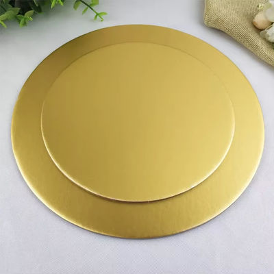 OEM Custom Round Cake Boards Cake Cardboard Base Glanzende of Matte Laminatie