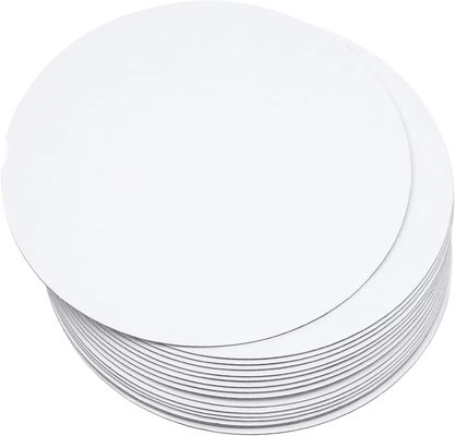 OEM Custom Round Cake Boards Cake Cardboard Base Glanzende of Matte Laminatie