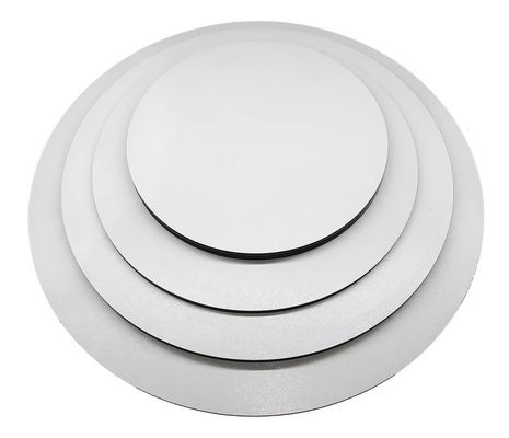 2.0 mm gelamineerde cake basis board papier board cake tray met grijs witte achterkant